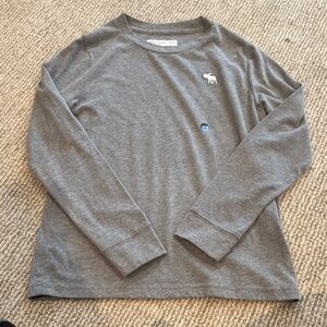 Abercrombie Kids Gray Long Sleeve Tee